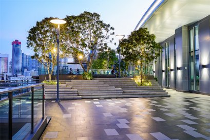 DOWN A LED POST TOP AREALIGHT 50W 3M. / 4M. IP65