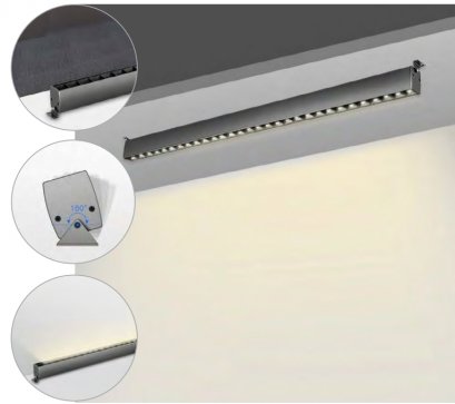 BRIGHTON LED WALL WASHER 15W 20W IP44