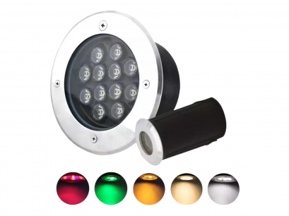 LED Underwater Recessed 15W 24VDC IP68