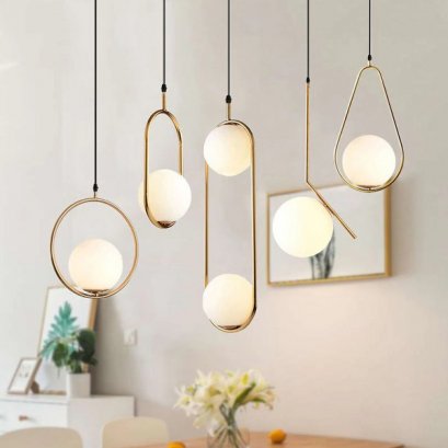 Pendant Lights Vintage Hoop