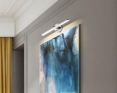 Chrome LED Wall Lamp 9.4W