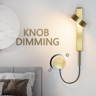 Knob Dimming Wall Lights