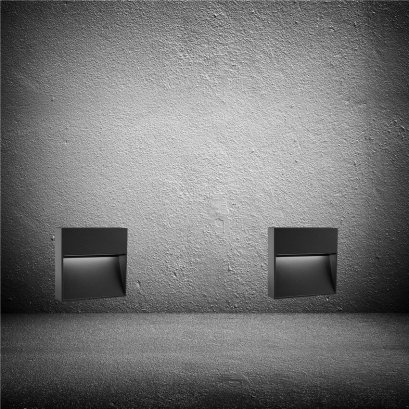 LED LED WALL LIGHT 6W Surface Warmwhite IP65