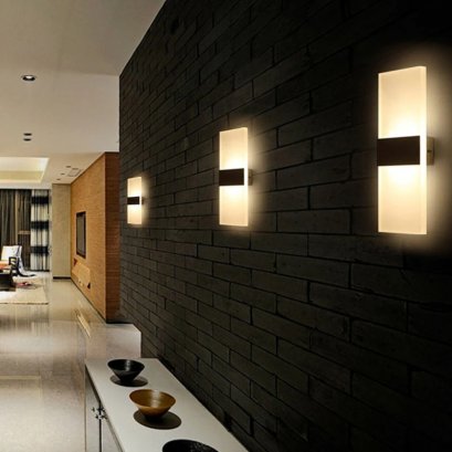LED Wall Light Acrylic Rectangular 3W 6W 8W 16W