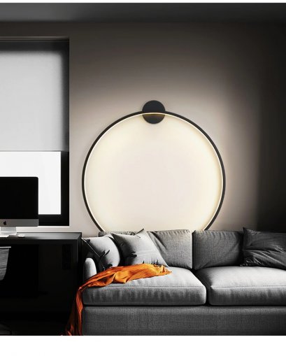 LED Wall Lights Simple Circle Background 30W  AW22010