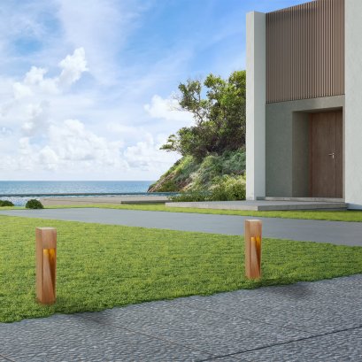 Wood Lamp Garden 10W AB22003