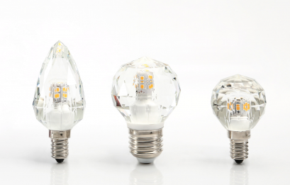 LED CRYSTAL 4W Warmwhite E27,E14
