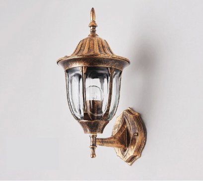 PILLAR WALL LIGHT LUMINAIRE 1xE27 IP54