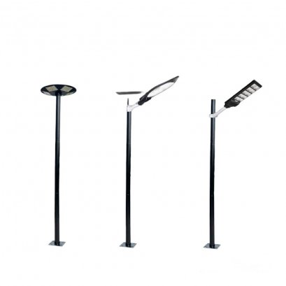 TA88022 TA88023  โคมไฟเสาเหล็กติดตั้งไฟโซลาเซลล์  ฐานกว้าง 20x20 CM แบบประกอบ