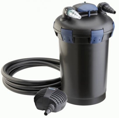 OASE BioPress Set 10000 ชุดกรองสำเร็จรูปแบบมีแรงดัน เหมาะสำหรับบ่อน้ำพุขนาด 10 ตัน หรือบ่อเลี้ยงปลาคาร์ฟขนาด 2.5 ตัน