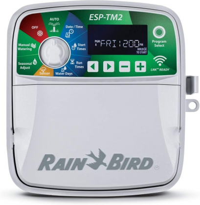 Rain Bird ตู้ Controllers ควบคุมระบบรดน้ำอัตโนมัติ 8 สถานี รุ่น ESP-TM2 INDOOR เพิ่มโมดุลไม่ได้