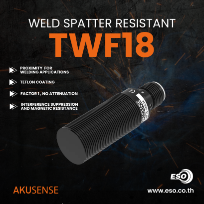 TWF18 weld spatter proximity Akusense