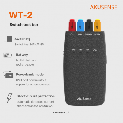 WT-2 Sensor test box Akusense Cover