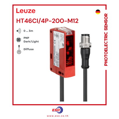 HT46CI/4P-200-M12 photoelectric sensor Leuze