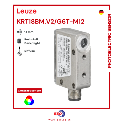 KRT18BM.V2/G6T-M12 Leuze Color mark sensor