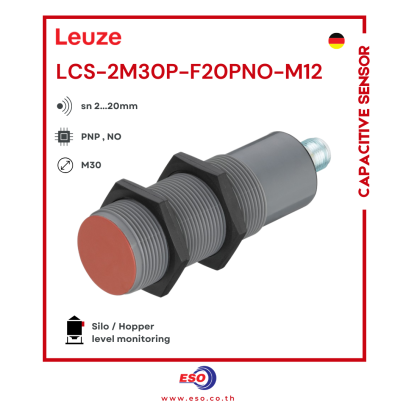 LCS-2M30P-F20PNO-M12 Capacitive sensor Leuze