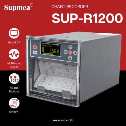 SUP-RN1200 Chart recorder / Max. 8 Channel