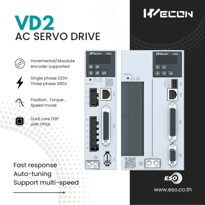 WECON VD2 Servo Drive Cover