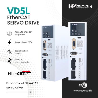 WECON VD5L Servo Drive Cover