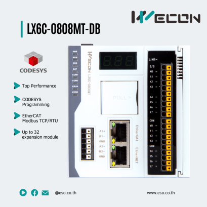 WECON PLC LX6C-0808MT-DB Cover