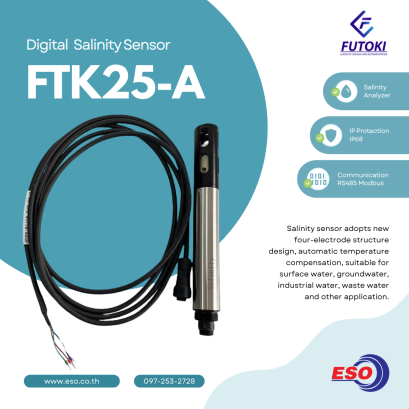 FTK25-A Industrial Salinity Sensor RS485 Modbus