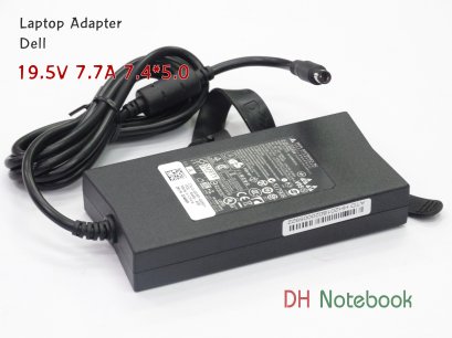 สายชาร์จ DELL 19.5V 7.7A 150W 7.4*5.0 Slim แท้