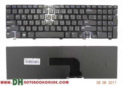 แป้นพิมพ์ คีย์บอร์ดโน๊ตบุ๊ค DELL Inspiron 15 3521 Laptop Keyboard