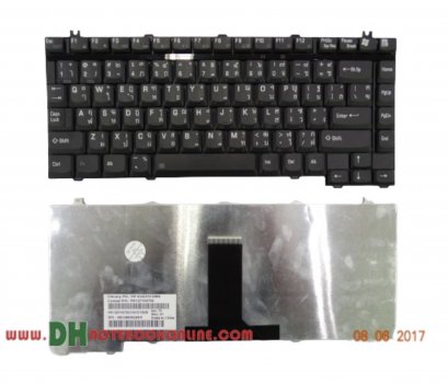 แป้นพิมพ์ คีย์บอร์ดโน๊ตบุ๊ค TOSHIBA Satellite A500 A505 A505D L350 L350D Laptop Keyboard