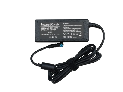 สายชาร์จ Adapter HP 19.5V 2.31A 45W อะไหล่ OEM คุณภาพสูง สำหรับ HP Stream, Pavilion, Envy, Spectre, EliteBook, ProBook, Chromebook หัว 4.5*3.0mm