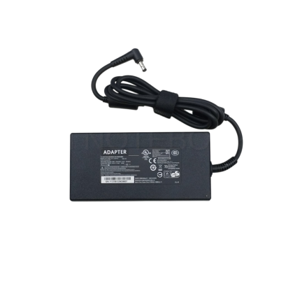 อะแดปเตอร์โน๊ตบุ๊ค MSI 19.5V 11.8A 230W หัวกลม 5.5x2.5 mm สำหรับรุ่น GT73VR, GT75VR, GT83VR, GS65, GS75, WS66, WS76 และรุ่นอื่นที่ใช้สเป็คเดียวกัน อะไหล่ OEM คุณภาพสูง เหมาะสำหรับเครื่องเกมมิ่งและเวิร์คสเตชั่นที่ต้องการกำลังสูง ใช้งานแทนของเดิมได้ทันที ตร