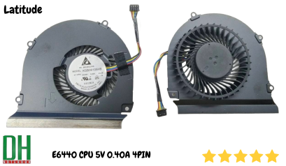 อะไหล่ พัดลม สำหรับ เปลี่ยน ใช้ทดแทน Latitude E6440 CPU 5V 0.40A 4PIN