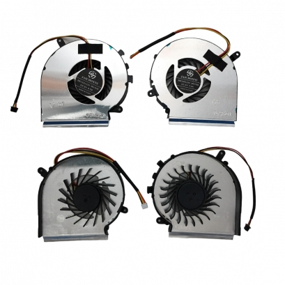 พัดลมระบายความร้อนแล็ปท็อป โน๊ตบุ๊ค MSI GE62 Apache Pro GE72, PE60, PE70, GL62, GL72 Laptop Cooling Fan
