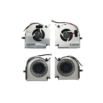 พัดลมระบายความร้อนสำหรับ MSI Gaming GE73 Raider RGB 8RE, 8RF, GL73, GP73, WE73, GE75, GP75, GE63, GP63, GL63, GV63 (L+R 4 PIN)