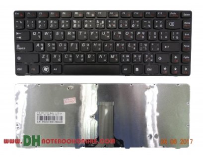 แป้นพิมพ์ คีย์บอร์ดโน๊ตบุ๊ค Lenovo G470 Laptop Keyboard