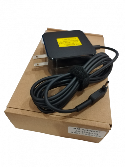 สายชาร์โน๊ตบุ๊ค Adapter Asus 19V 2.37A (3.0*1.1) ตัวเหลี่ยม เเท้