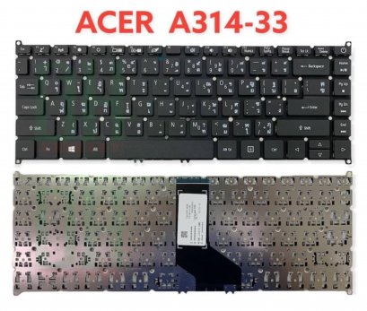 แป้นพิมพ์ คีย์บอร์ดโน๊ตบุ๊ค Acer ASPIRE 3 และ Travelmate ไทย/eng Laptop Keyboard