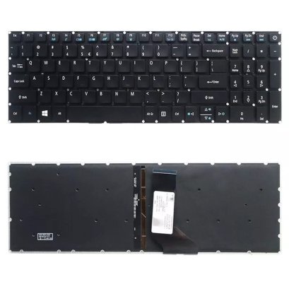 แป้นพิมพ์ Acer Aspire E5-552 E5-573 E5-574 E5-575 V3-574G V3-575 F5-573 (ภาษาไทย/อังกฤษ) ไฟแบ็คไลท์