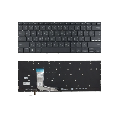 คีย์บอร์ดอะไหล่ OEM คุณภาพสูง สำหรับ ASUS VivoBook 14 Pro X1402, X1402Z, X1403Z, M1402, X1402ZA, X1403ZA เหมาะสำหรับซ่อมหรือเปลี่ยนคีย์บอร์ดโน๊ตบุ๊คที่ชำรุด รองรับการใช้งานทดแทนในหลายรุ่น ผลิตจากโรงงาน OEM สินค้าใหม่คุณภาพสูง ตรวจสอบรูปร่างหน้าตา ปุ่มกด แ