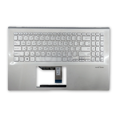 คีย์บอร์ดอะไหล่ OEM คุณภาพสูง สำหรับ Asus VivoBook S15 S531, S531F, S531FA, S531FL ติดตั้งง่าย พร้อมฝาครอบบน (top case) มีไฟ backlit, รูปร่างปุ่ม Function, Shift, Enter เหมือนเดิม ผ่านการตรวจสอบคุณภาพ เหมาะสำหรับช่างซ่อม สต็อกพร้อมส่ง พร้อมบริการบิลเต็มรู