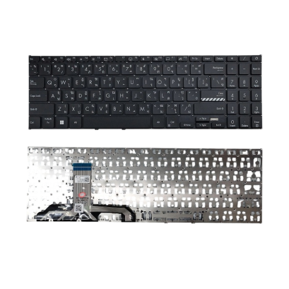 คีย์บอร์ดสำหรับงานซ่อมโน๊ตบุ๊ครุ่น X1603Z, X1603ZA, X1605V, X1605VA, X1605VF และ X1605VM รวมถึงรุ่น M1603 และ M1605 ตัวปุ่ม Enter มีลายแถบเฉียงสีขาว สกรีนไทย-อังกฤษชัดเจน ปุ่ม Power อยู่รวมในแผงคีย์บอร์ดมุมขวาบน เป็นอะไหล่สำหรับเปลี่ยนแทนตัวเดิมที่กดไม่ติ