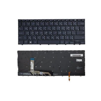 คีย์บอร์ดสำหรับงานซ่อมรุ่น ExpertBook B3 Flip B3402, B3402F, B3402FE รวมถึงรหัส B3402FBA และ B3402FEA เป็นอะไหล่สำหรับเปลี่ยนแทนตัวเดิมที่เสีย ตัวนี้มีไฟ Backlight ในตัว สกรีนภาษาไทยและอังกฤษแบบมาตรฐาน ปุ่มฟังก์ชันใช้งานได้ครบ ทั้งปุ่มลัดตัดหน้าจอและปุ่มเ