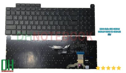 อะไหล่ Keyboard ASUS ROG Strix G18 G814JI G814JV SCAR 18 G834JZ มีไฟ
