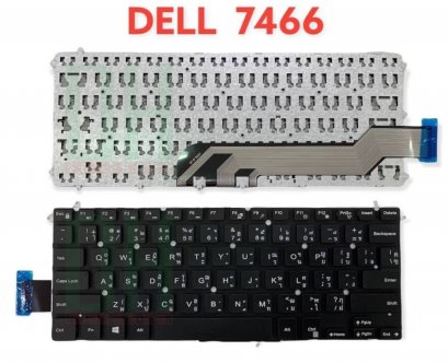 แป้นพิมพ์ คีย์บอร์ดโน๊ตบุ๊ค Dell Inspiron 14 7466 Laptop Keyboard