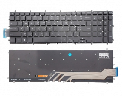 แป้นพิมพ์ คีย์บอร์ด Dell Inspiron 7566 มีไฟ, 15-3590, 15-7566, 17-5770, 17-7786, Latitude 15 3590, Vostro 15 5587, Gaming 15-7566
