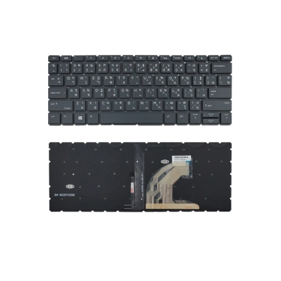 คีย์บอร์ดสำหรับ HP ProBook 430 G6 แบบมีไฟ Backlit รองรับ TH/US เหมาะสำหรับงานซ่อมหรือเปลี่ยน อะไหล่ OEM คุณภาพสูง ให้สัมผัสการพิมพ์ใกล้เคียงของเดิม แนะนำตรวจสอบรูปทรงเฟรม ตำแหน่งยึดน็อต ปุ่มฟังก์ชัน Enter/Shift และชนิดสายแพร (รวมถึงไฟแบ็กไลต์) ให้ตรงกับเค