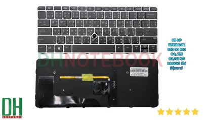 อะไหล่ keyboard สำหรับเปลี่ยน รุ่น  ELITEBOOK 820 G3 820 G4, 725 G3,725 G4 BACKLIT มีไฟ มีปุ่มเมาส์