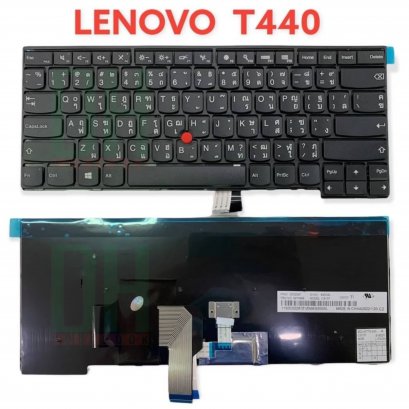 แป้นพิมพ์ คีย์บอร์ดโน๊ตบุ๊ค Lenovo Thinkpad T440 Laptop Keyboard