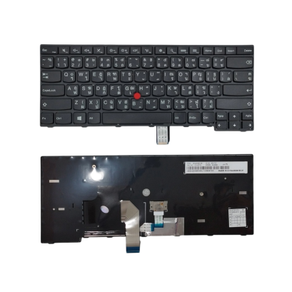คีย์บอร์ดสำหรับ Lenovo ThinkPad ตระกูล E450 E450C E455 E460 E465 อะไหล่ OEM คุณภาพสูง เหมาะสำหรับงานซ่อมหรือเปลี่ยนทดแทน TH US แนะนำให้ตรวจสอบรูปร่าง ปุ่ม Enter Shift Fn สายแพร และคุณสมบัติไฟให้ตรงรุ่น เพื่อความถูกต้อง สินค้ามีสต๊อคพร้อมส่ง บริการออกใบกำก