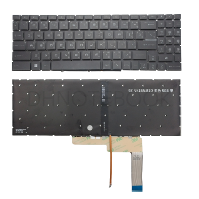 แป้นพิมพ์ คีย์บอร์ดโน๊ตบุ๊ค MSI KATANA GF76, GL76, GL66, MS-17L1, MS-17H3 Laptop Keyboard