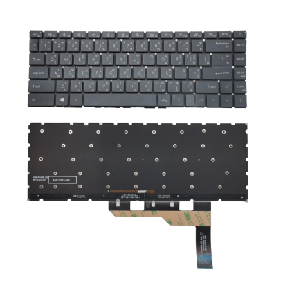 คีย์บอร์ดแล็ปท็อปสำหรับ MSI Modern 14 B10MW, B10RASW, B11M, B11SB, MS-14D1, MS-14D3, MS-1552, Modern 14 B11S, B10RBSW, B11ML, B11MO, B11MOL, B11MOU, B11MU, B11SBL, B11SBU, B4MW